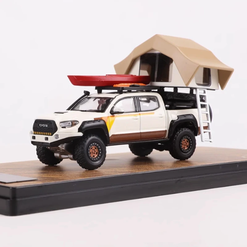 GCD Dicast 1:64 Scale TACOMA Off-road Camping Version Simulation Alloy Car Model Collection Souvenir Display Decoration Gifts