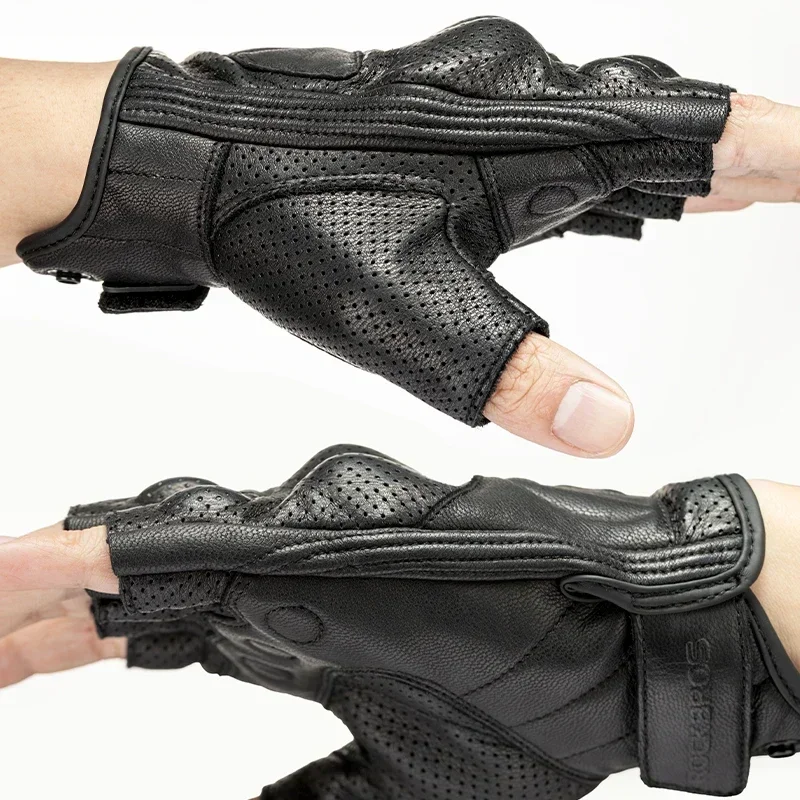 ROCKBROS Bicycle Men Women Gel Protector Tactical Motorcycle Gloves Sport Short Bike Gloves Breathable Half Finger Gloves view 3
