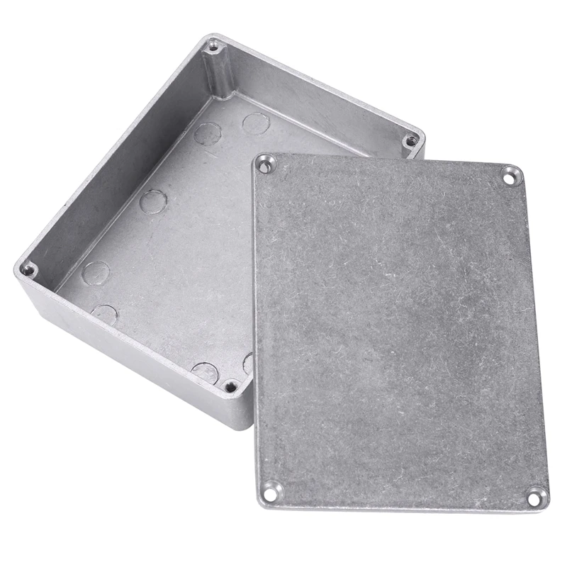 5 Pcs Guitar Effects Pedal Aluminum Stomp Box Enclosure for DIY Guitar Pedal Kit 1590BB