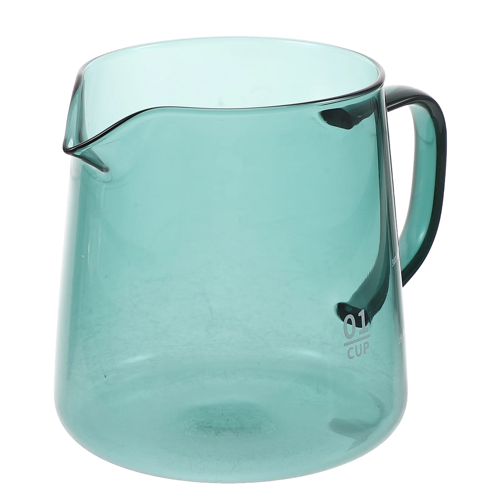 إبريق قهوة زجاجي أنيق بتصميم رائع ومقبض مضاد للحرق وبار منزلي ومطعم يستخدم وعاء قهوة زجاجي #6