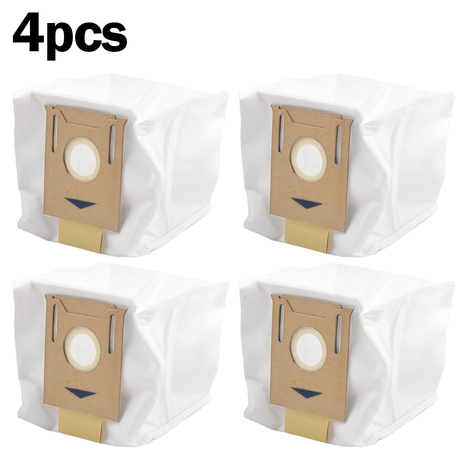 Pack Of 4 Dust Bags Replacement Bags For Ecovacs For Deebot N10/N10 Plus Sweeper Dust Bag Vacuum Cleaner Parts Cleaning Tools