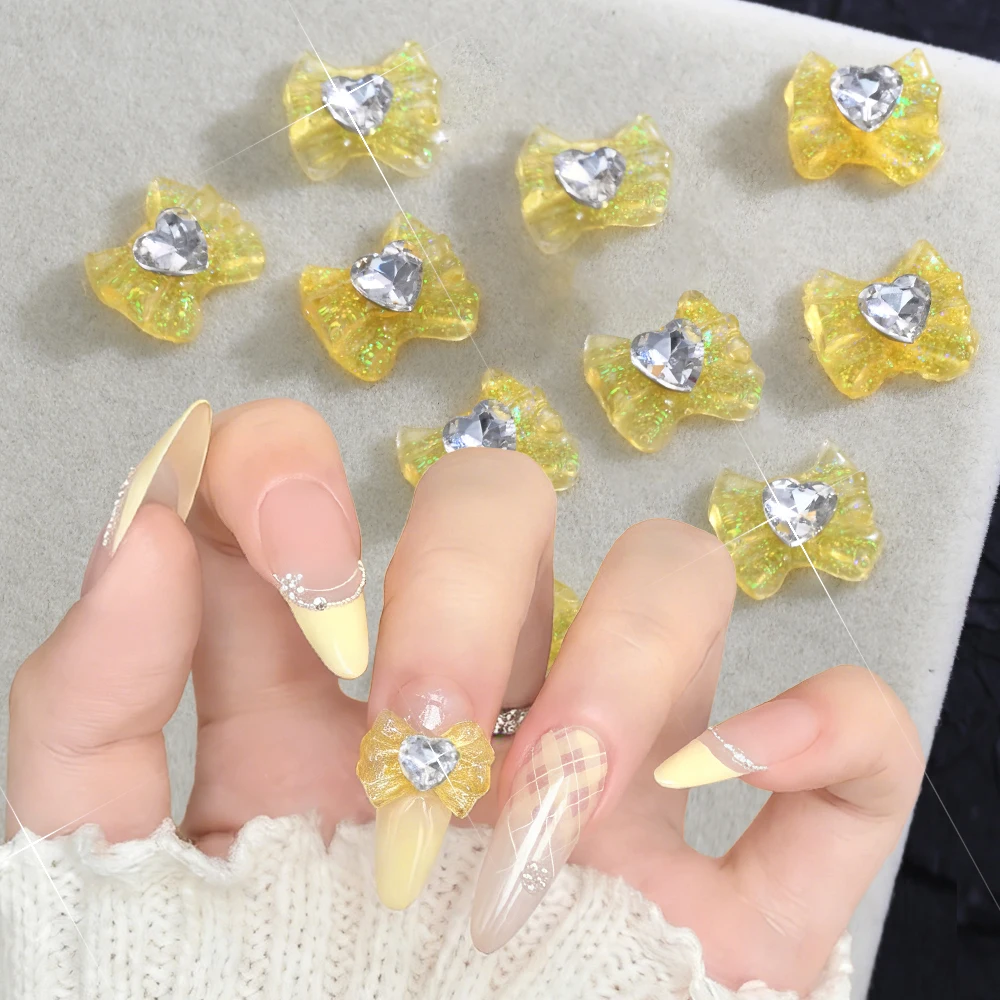 10 sztuk/partia Brokatowe koka – Nail Art Lotso recenzja i cena