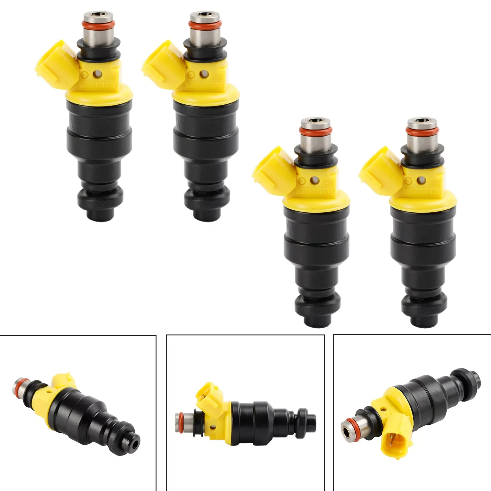 4PC New Fuel Injector 23250-02020 For Toyota Carina AT190 Avensis AT220 4AFE 2325002020 FREE SHIPPING!!!