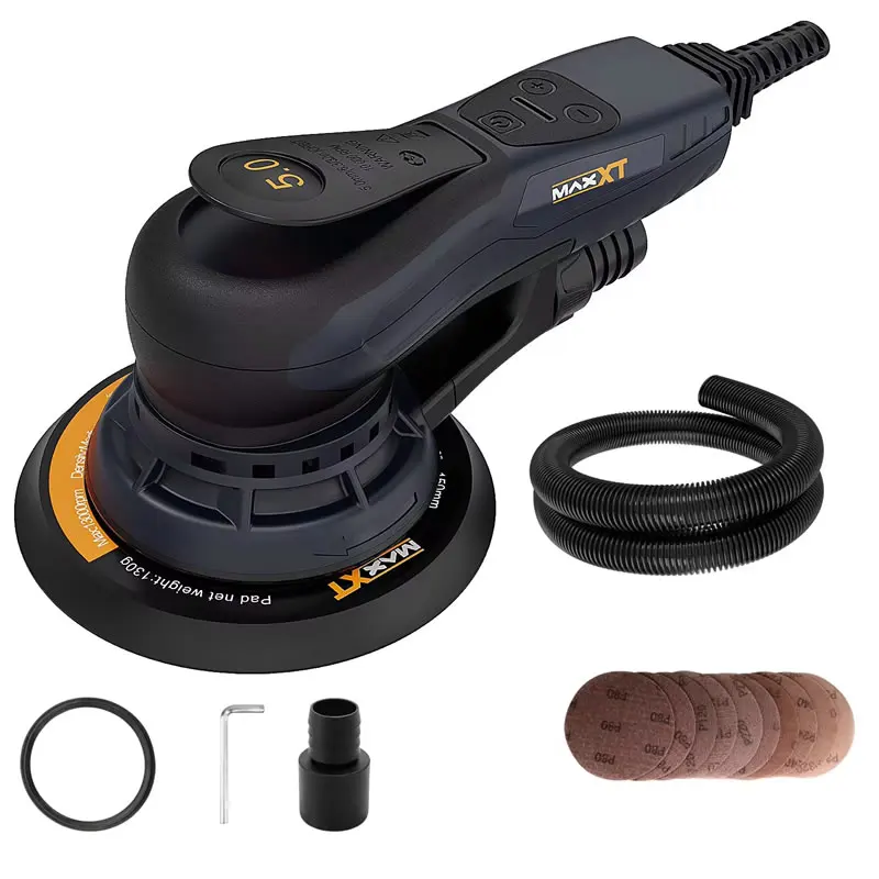 MAXXT 2.5mm/5.0mm Populair Ontwerp Willekeurige Elektrische Stofvrije Borstelloze 220V Machine Schuurmachine Orbitaal