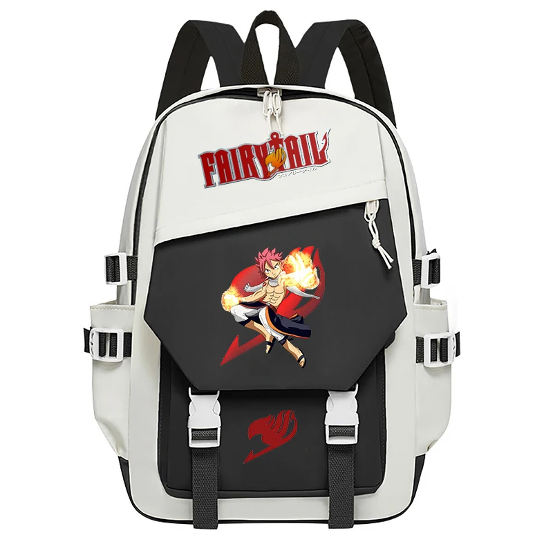 New Fairy Tail Backpacks Fashion High Capacity College Backpack Men Laptop Rucksack Boys School Bags Teenager Travel Book Bag