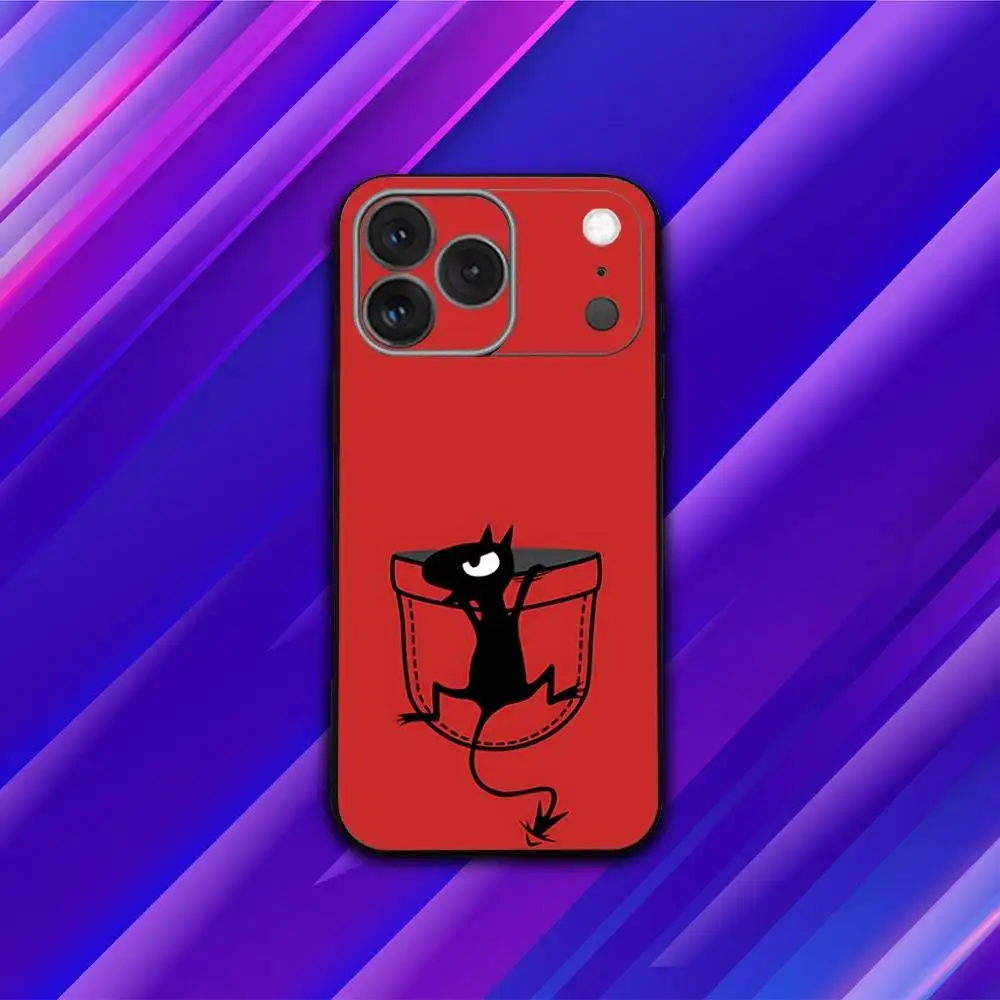 حافظة هاتف Luci D-Disenchantments لهاتف iPhone 17,16,15,14,13,12,11,Pro,Max,Plus,X,XS,SE4,E,Mini,Soft Black Case