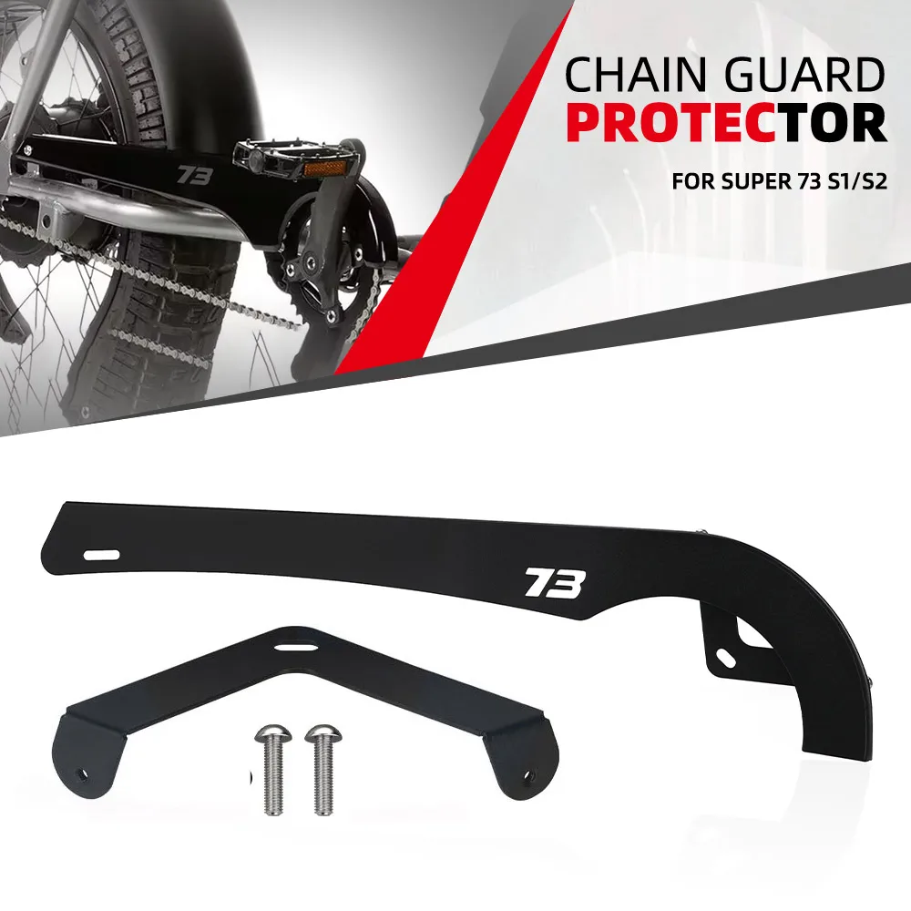 

For Super 73 S1/S2 Rear Fender Mudguard Accessories Chain Guard Protector Decoration Sprocket Frame Cover Super73 S1 S2