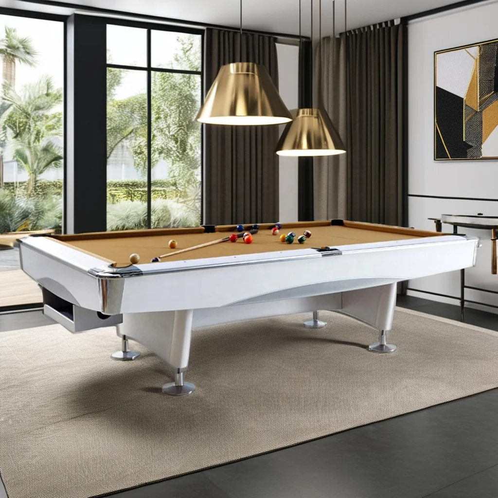 

2024 American Style Luxury Modern 7ft 8ft 9ft Size Pool Billiard Ball Table Snooker Table for Leisure Billiard Sports