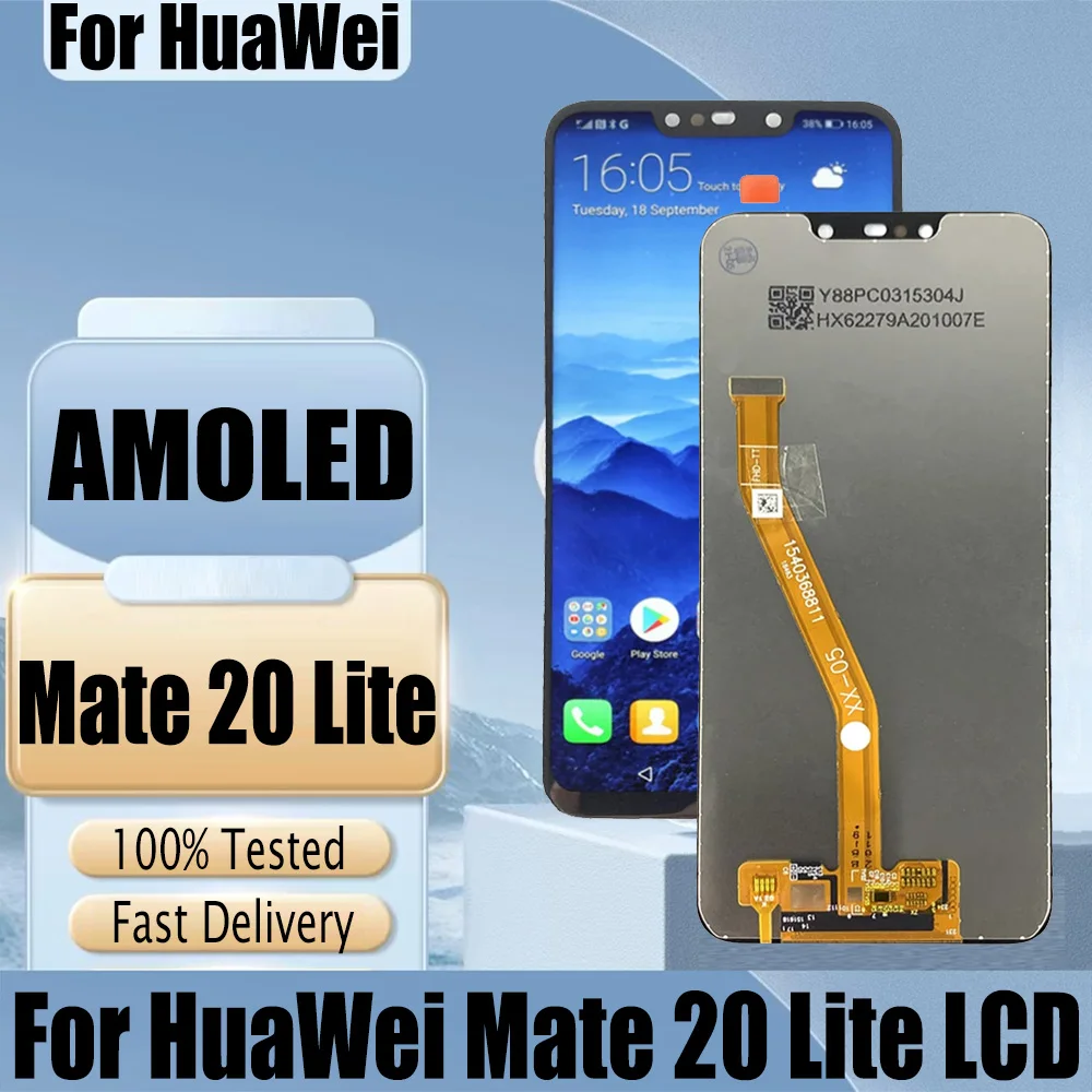 Original Huawei Mate 20 Lite LCD Screen 6.3 Touch Display