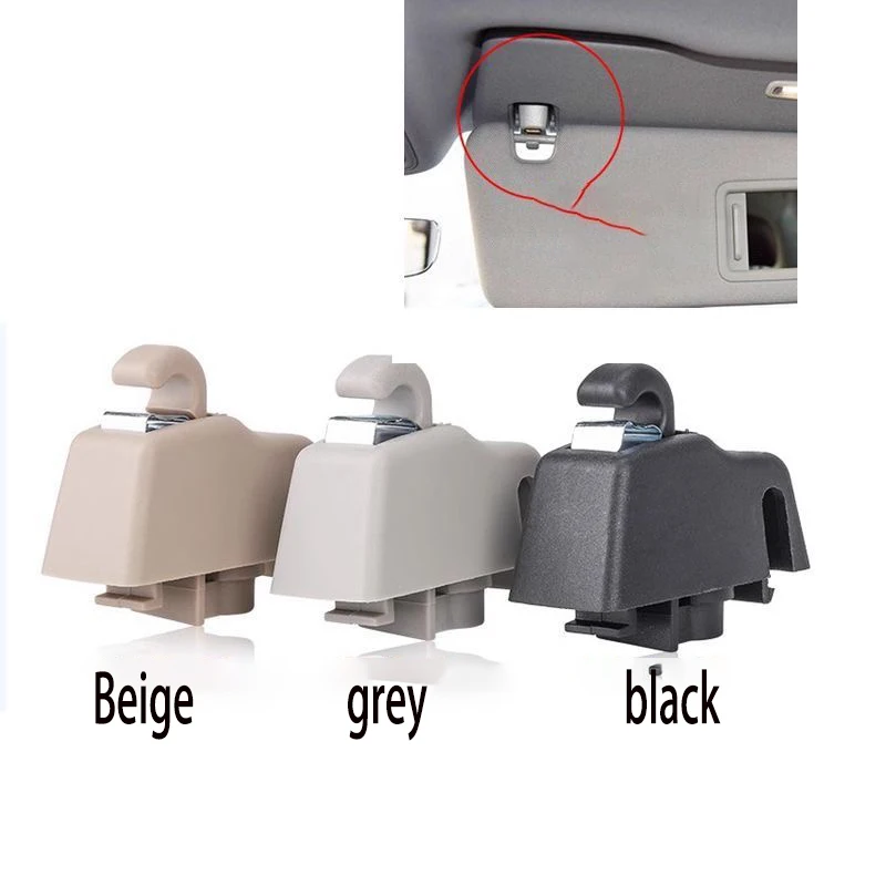 

Suitable For Audi Q7 Touareg Cayenne Sunshade Card Buckle Sunshade Clip Fixing Sunshade Bracket Holder Hook Base 1pcs