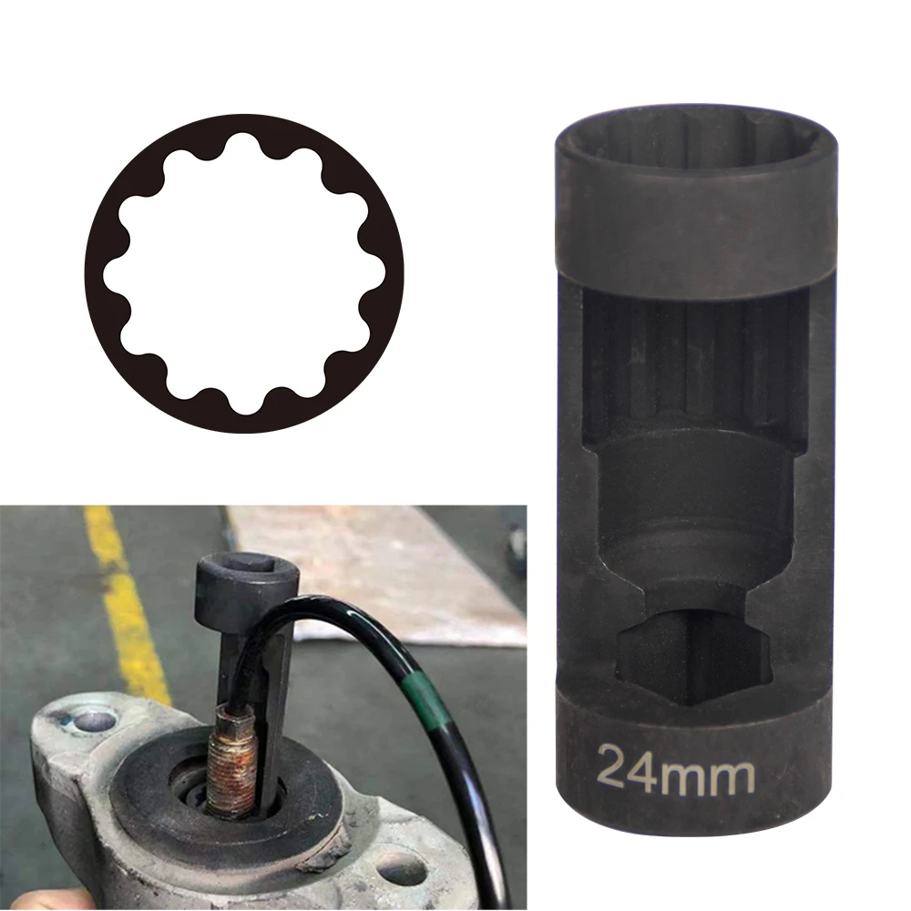 1PC Strut Nut Socket Front Suspension Strut Socket Tool for Porsche-Compatible 1/2in DR.