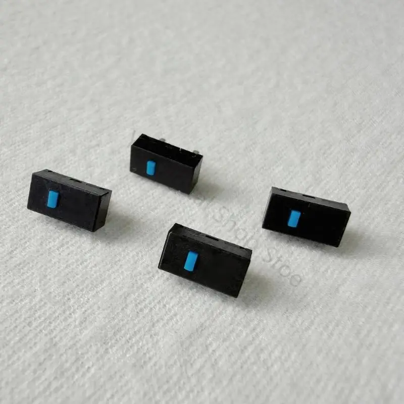 96BA Feel Tuning Maus Mikroschalter Ersatz 2 Pin Blauer Einsatz 4er Pack für Imperator Naga 3300 3600 Tastenreparatur – Detail 5
