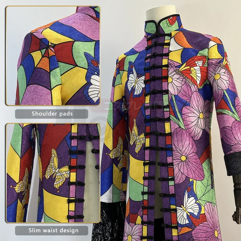 FC6HOLOUN Tokyo Anime Ran Haitani Cosplay Costume Wig New Experience Exhibition Cover Jacket Pants Halloween Christmas@FC8！