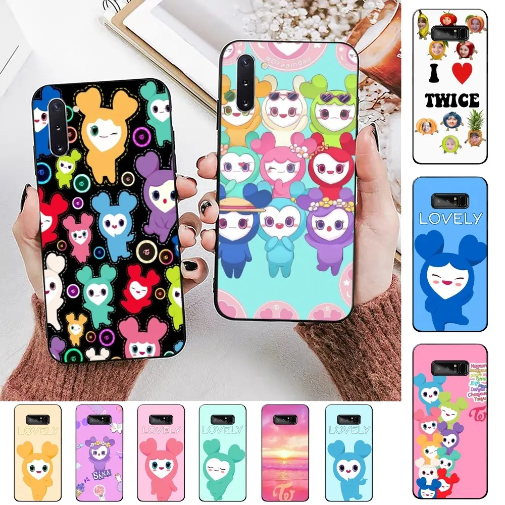 KPOP Girl T-TWICE Phone Case For Samsung Note 8 9 10 20 pro plus lite M 10 11 20 30 21 31 51 A 21 22 42 02 03