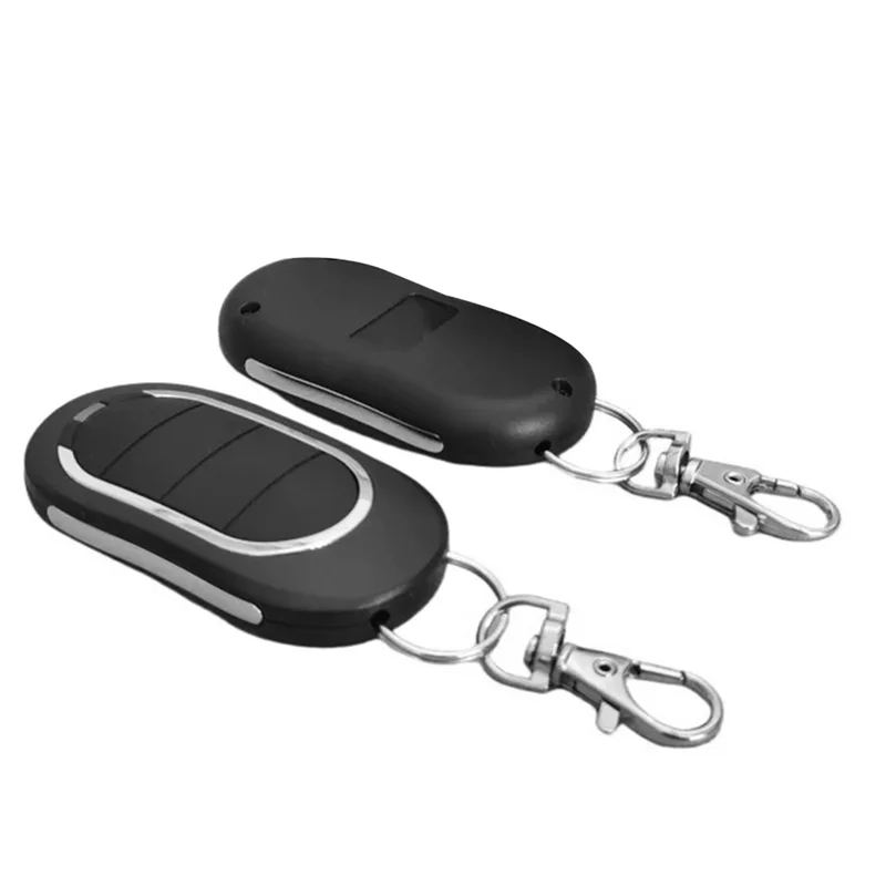 2X For Alutech AT-4N Remote Control 433Mhz 4 Buttons Garage Door Learning Code Barriers Automation Keychain-Y47A
