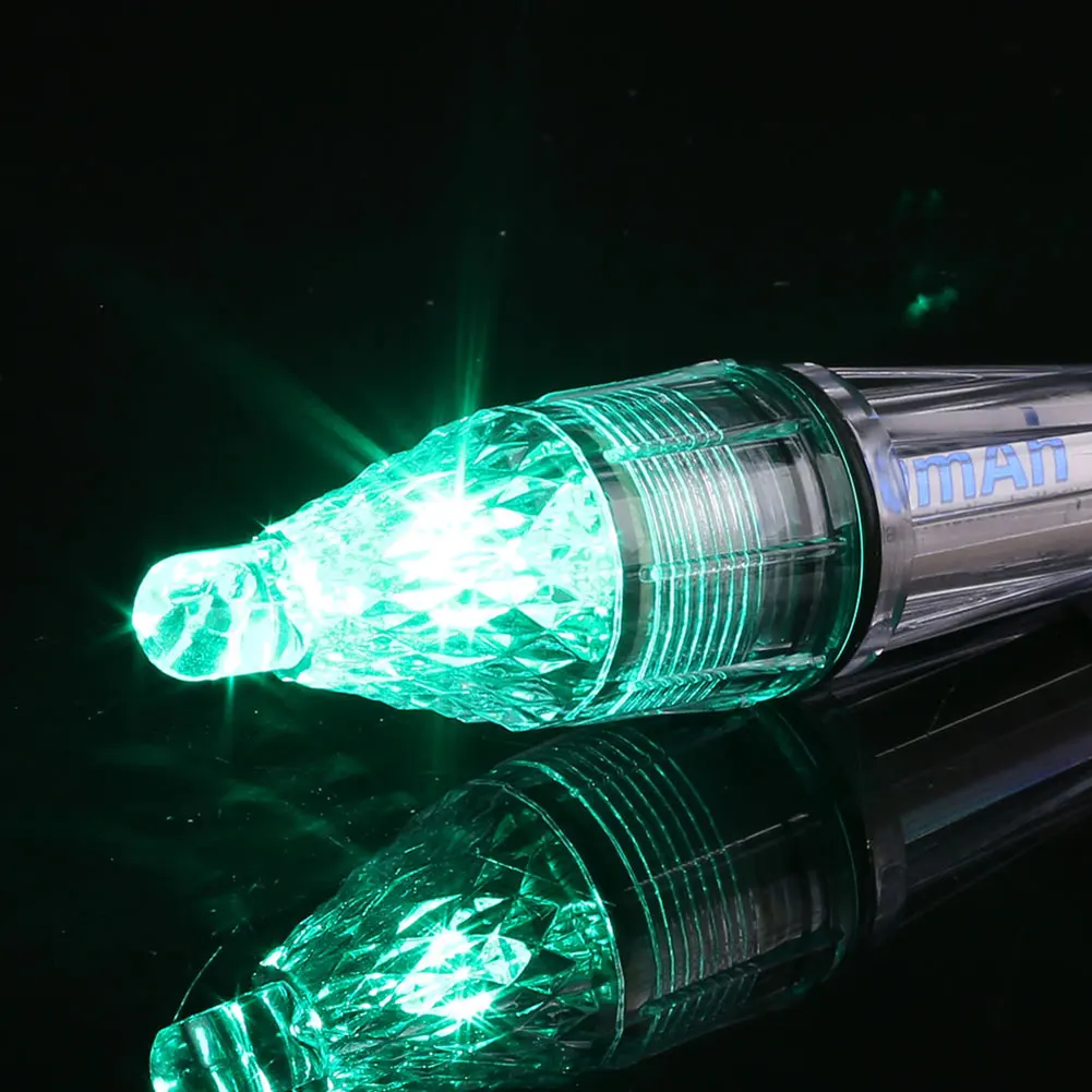 5x12cm Deep Drop Angeln Licht mehrfarbige Unterwasser fische anziehen Indikator Köder LED Blitzlicht Köder Drops hing
