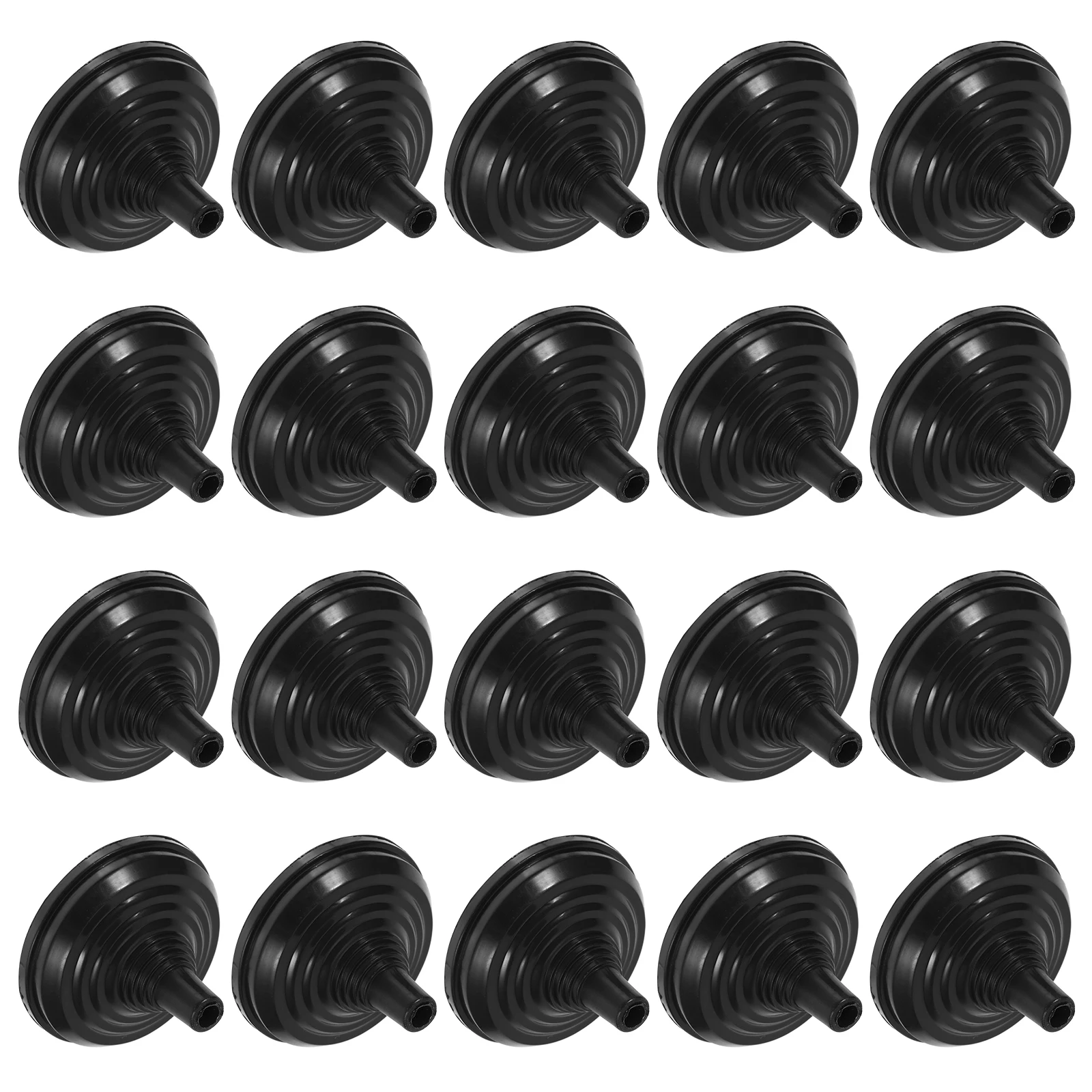 

24 Pcs Flagpole Base Table Stand for Small Desk Banner Holder Party Mini Plastic