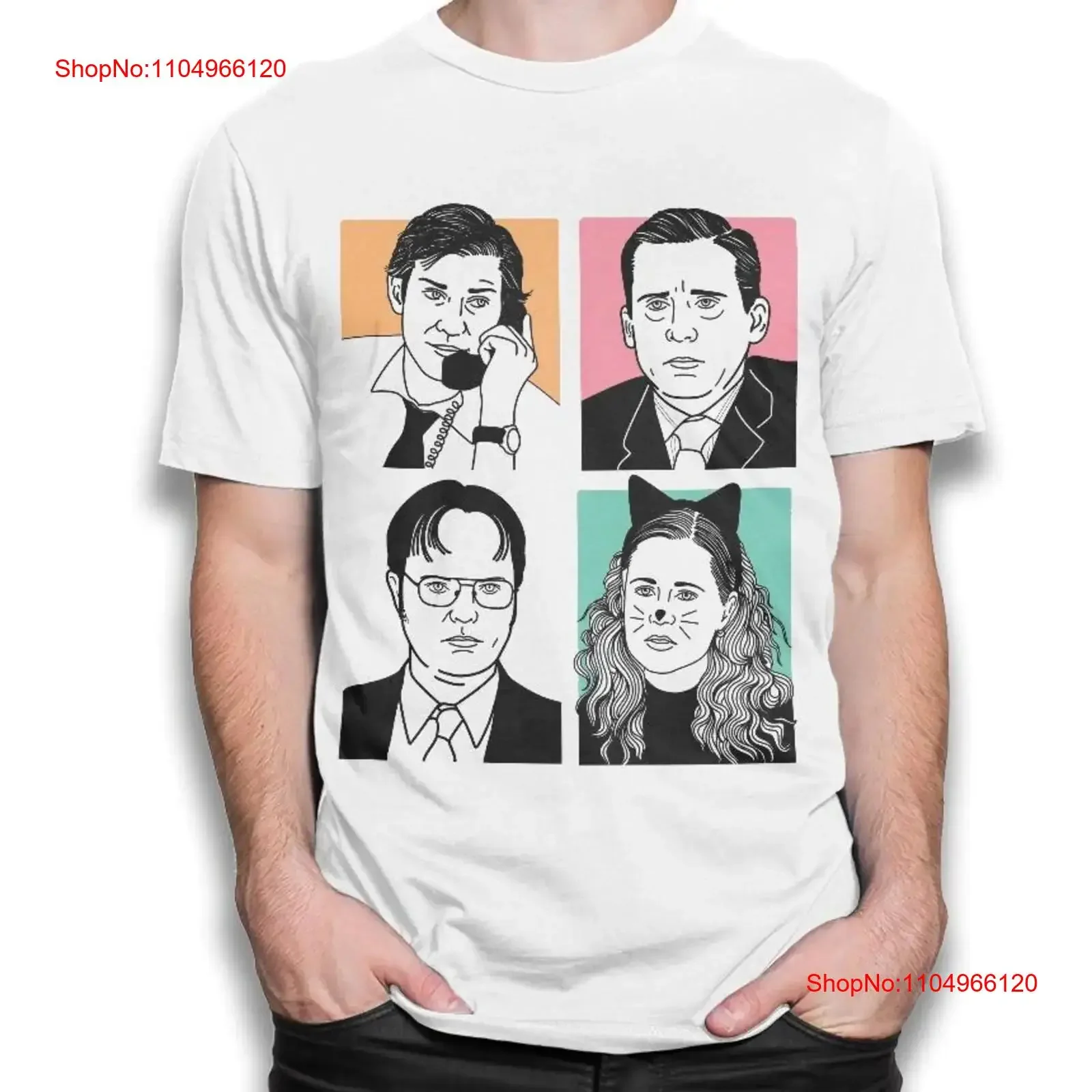 

The Office TV Series T Shirt Men's and Women's Sizes vintage Washed Casual Stretched Slightly Unisex Stylish homme graphic Soft