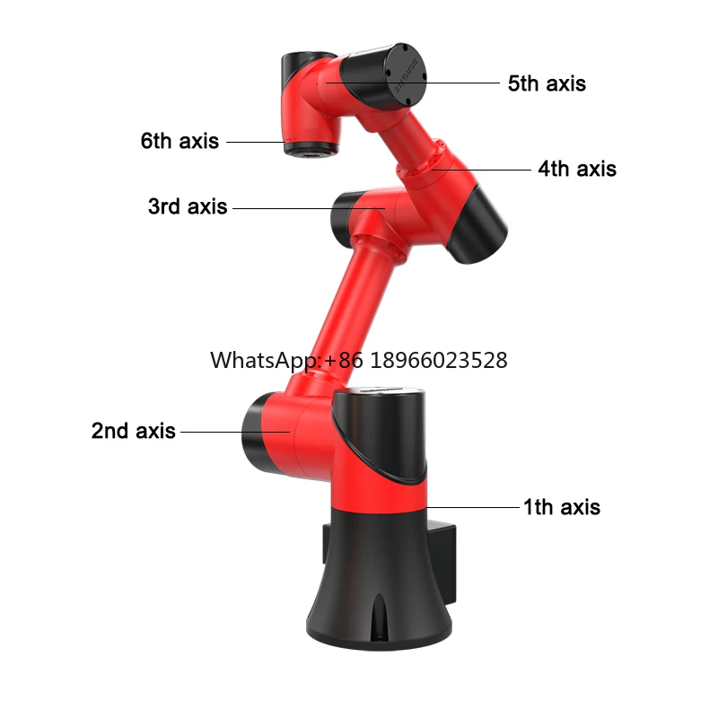 Hot Selling High Precision Cobot Robot Arm 5kg Collaborative Robots for Lightweight Product Handling Loading Spraying