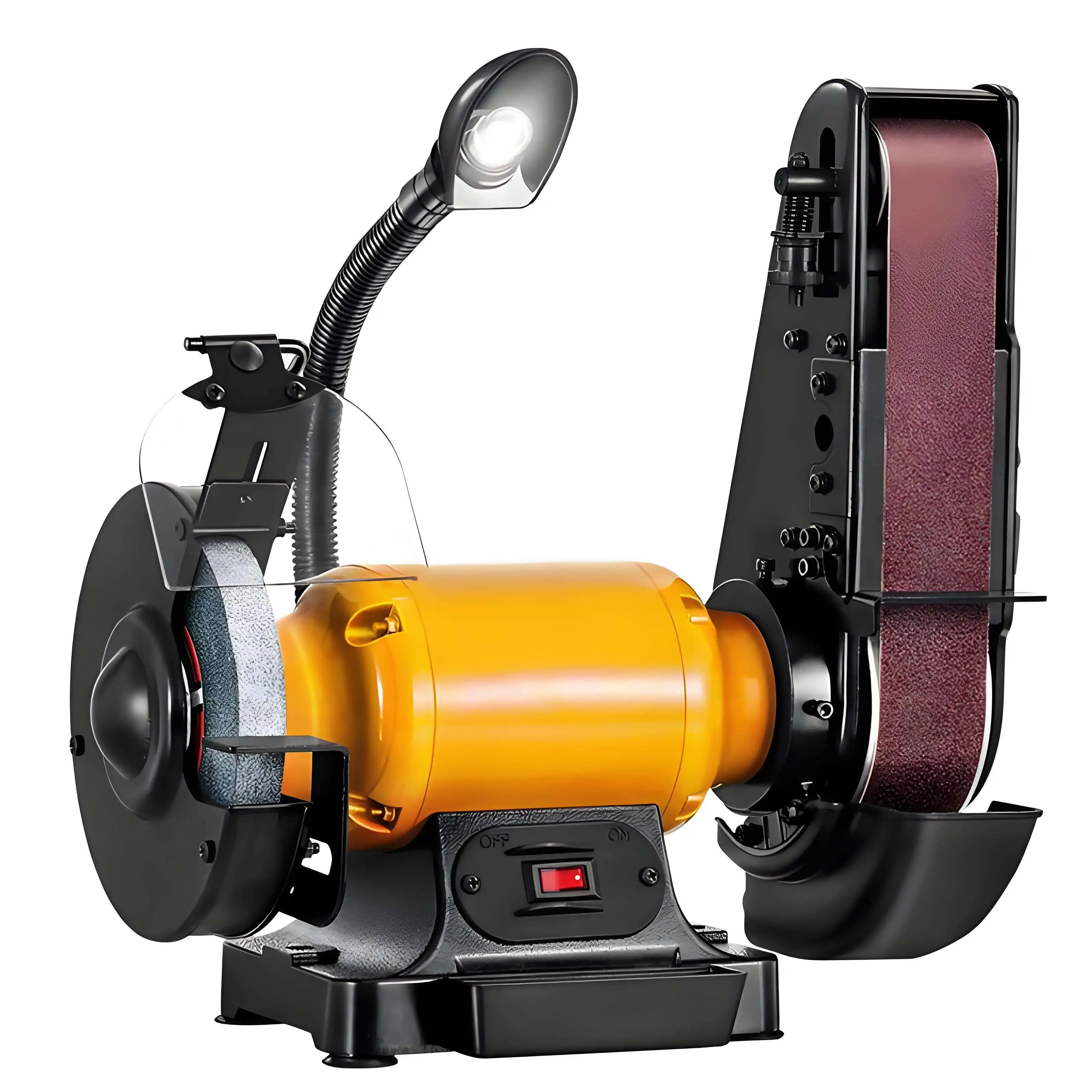 

150mm 250W Bench Grinder Machine Small Household Tabletop Knife Sharpener and Polisher for Woodworking