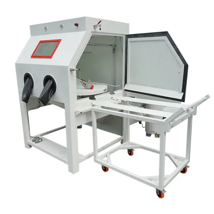 Rust Remove Wet Sand Blaster Cabinet Vapour Sandblasting Machine