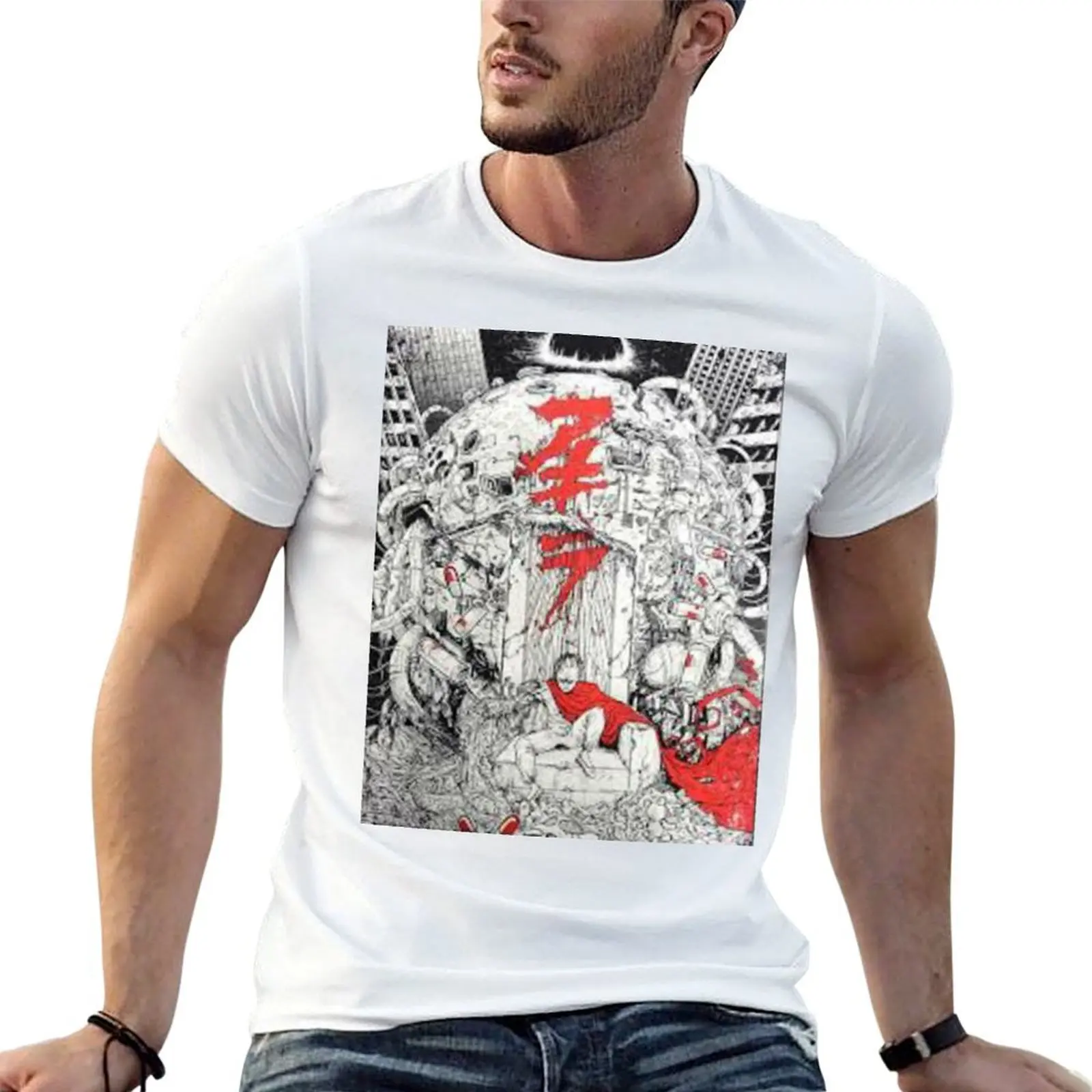 

akira tetsuo king T-Shirt t shirts for man cotton t shirts for man cotton funny t shirts designer T-shirt
