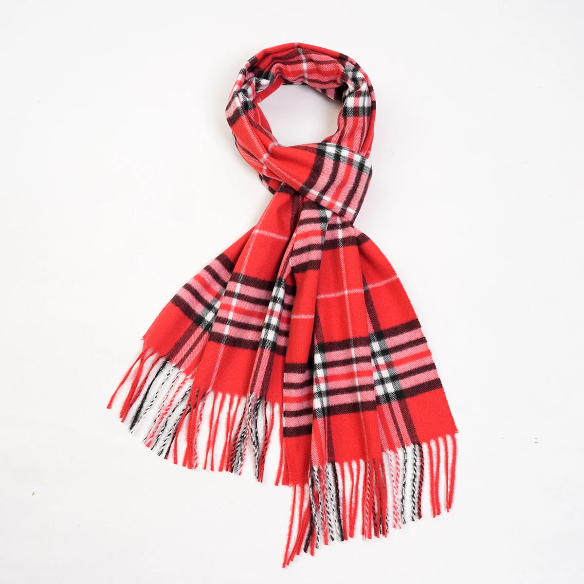 Edinburgh plaid warm cashmere feel men\'s scarf shawl preppy Scottish plaid scarf