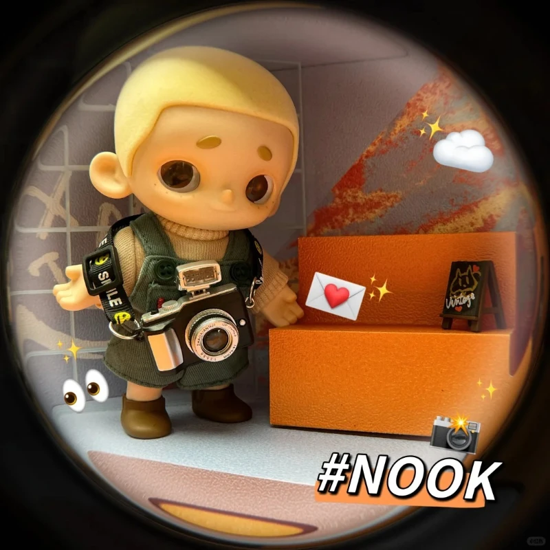 

New Genuine Nook Ootd Series Blind Box Cute Action Figure Toy Collectible Model Trendy Plaything Mystery Box Kids Surprise Gifts