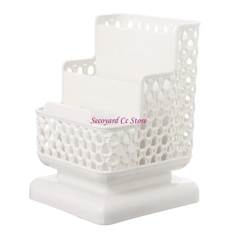 N3UC Ventilated Makeup With Phone And Customizable Office Desk Tray