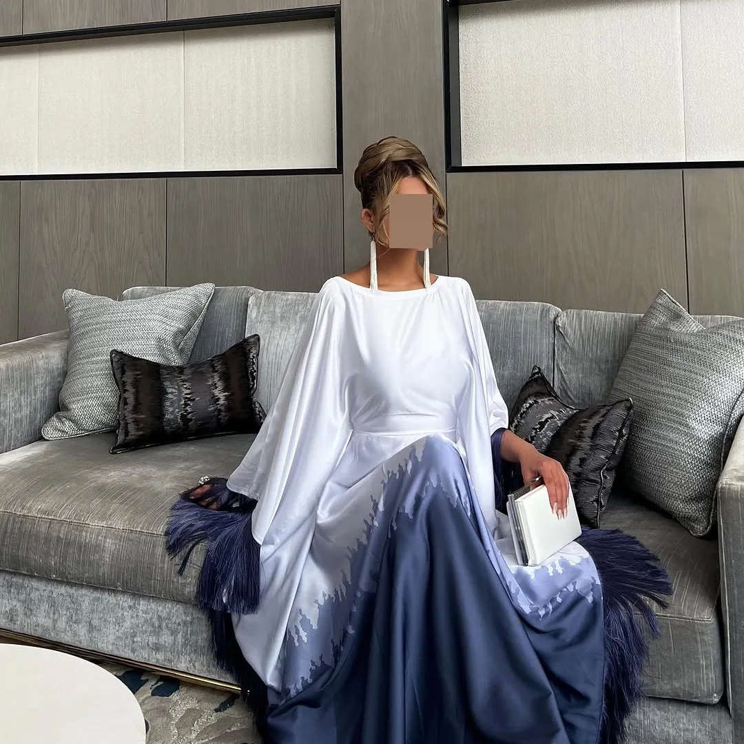 Eid Abaya Musulmano Jalabiya per le Donne Vestito Da Partito Nappa Maniche a Pipistrello Marocco Abaya Dubai Arabo Abiti Lunghi Ramadan Robe Caftano