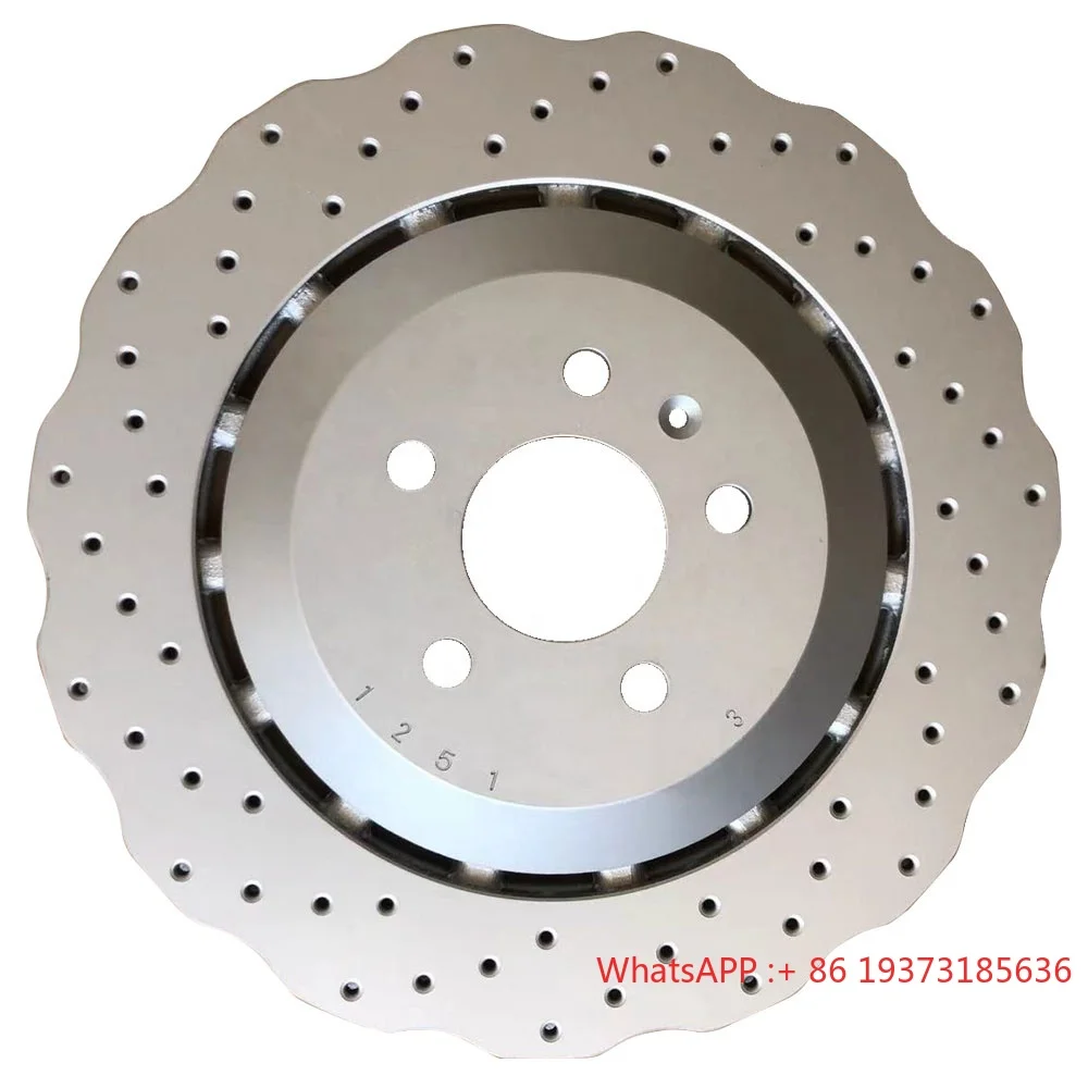 4G0615301E/4G0615601 Front and Rear 390mm 356mm Brake Disc for Audi A6 Avant C7 RS6 Wave Disc