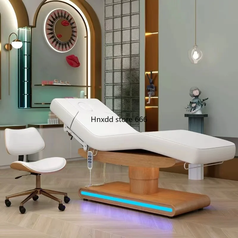 Professional Massage Bed for Spa Beauty Salon Masage Table Esthetician Eyelash Chair Furniture Salons Portable Marquise Lounger