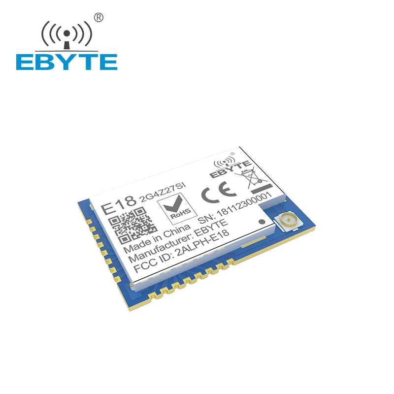 CC2530 Zigbee Module 2.4Ghz 500Mw 27dBm Draadloze Rf Transceiver Ontvanger Ebyte E18-2G4Z27SI Ipex Antenne Voor Smart Home