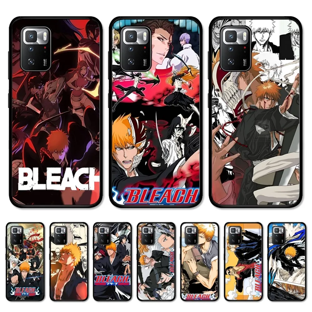 Bleach Kurosaki Ichigo Phone Case For Redmi Note 4 X 5 A 6 7 8 T 9 9S 10 11 11S 11Epro Poco M3 pro