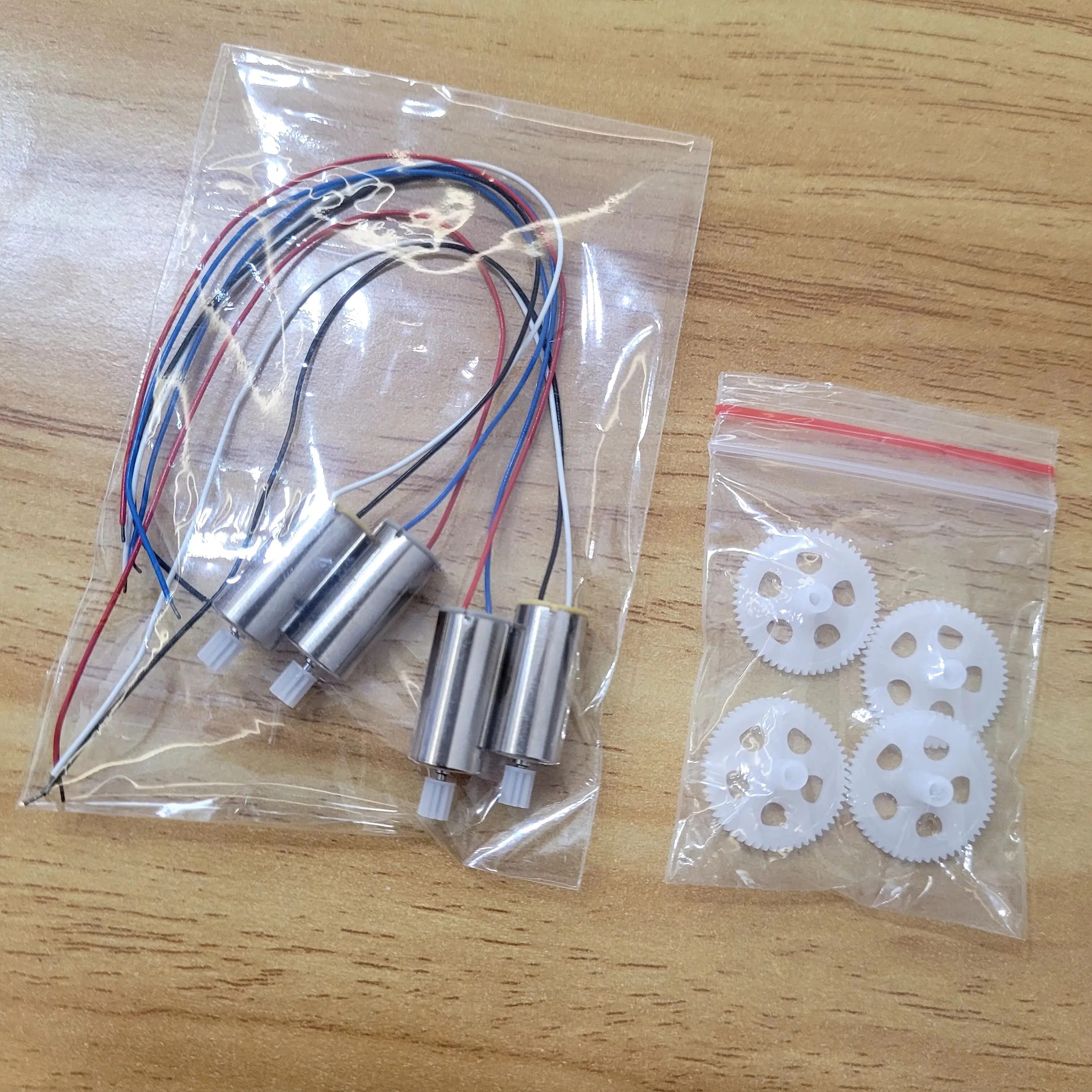 SYMA Z3 RC Drone Folding Quadcopter Original Spare Part Z3 Motors Engine 4PCS with Big Gear Part Accessory