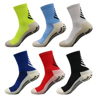 1 Pair Soft Breathable Anti-Slip Sports Grip Socks for Men And Women - Football Soccer Basketball Running Cycling
