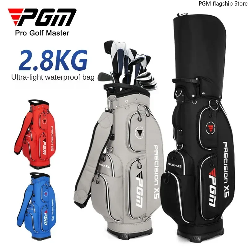 PGM Lightweight Golf Bag Men's and Women's Standard Bag Waterproof Nylon Cloth Club Bag QB067