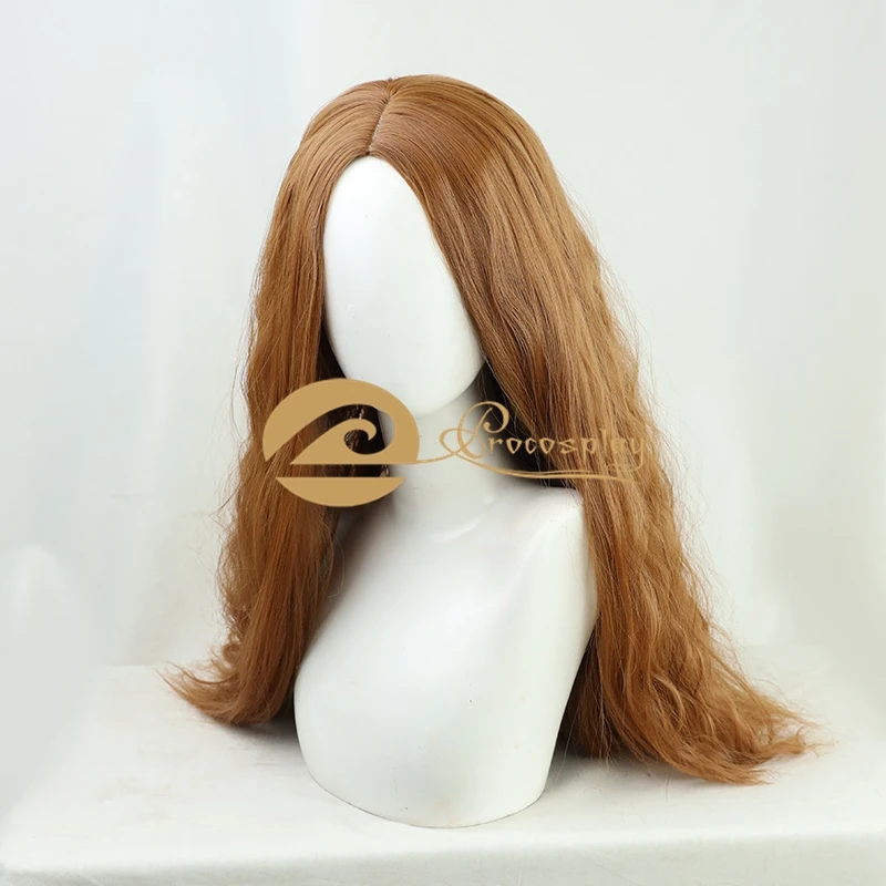 Wanda Maximoff Peluca de cosplay Mujer Pelo largo Cos Accesorios para Halloween