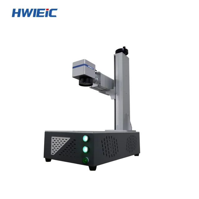 Hwleic Lazer Engraving Handheld Id Card Printer 20W 30W 50W Small Marking Hine With Fiber Laser For Metal