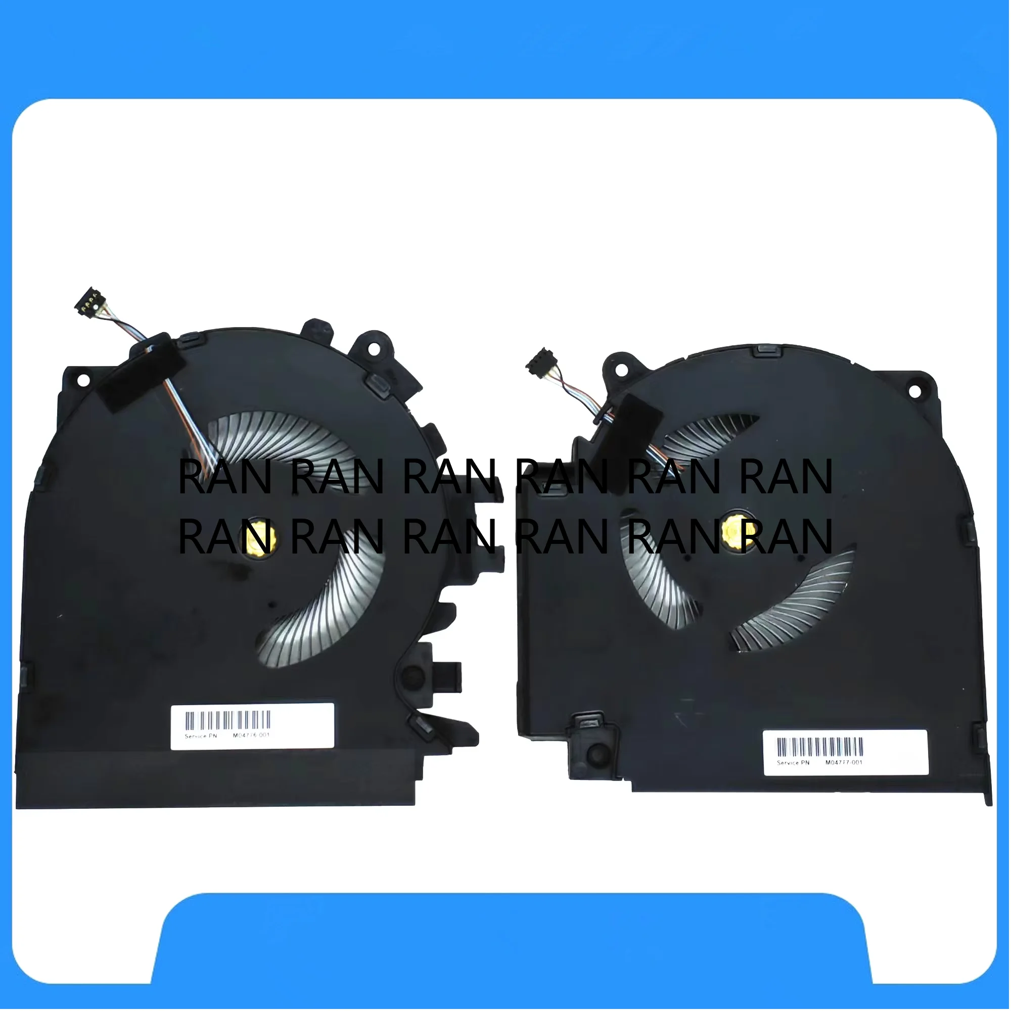 

Новый охлаждающий вентилятор процессора и графического процессора для HP Envy 15-EP 15T-EP000 15-EP0001DX 15-EP0008CA 15-EP0010CA P/N:M04777-001 M04776-001 DC12V 0,50A