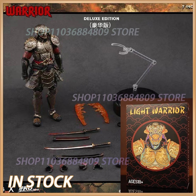 GDTOYS x BROTOYS GB003 LIGHT WARRIOR YOSHIMITSU Tekken, jouets originaux en stock, modèle mobile, 17cm, nouveau