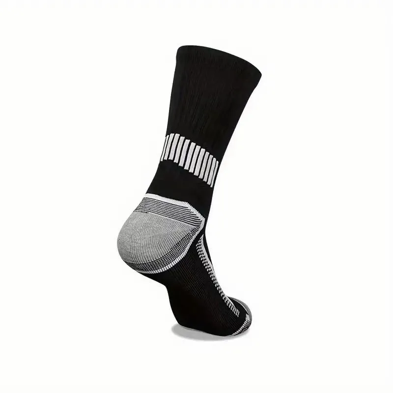 6/12 Pairs Men Mid Tube Sports Socks Comfortable Breathable Odor Proof Sweat Absorbing Running Basketball Four Seasons Socks view 2
