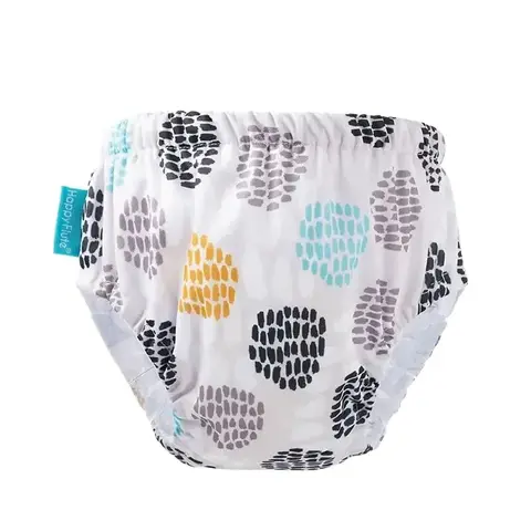 HappyFlute One Piece Adjusting Waterproof Cotton Fabric Inner Super Soft Training Pants/Baby AIO Cloth Diaper /Reusable Diapers