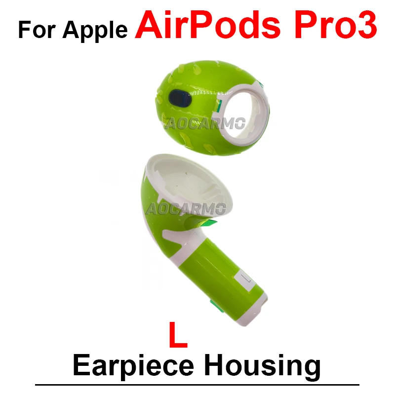 For Apple Airpods 1 2 3 4 Pro Pro3 Pro2 Earphone Housing Case Cover Left + Rignt Headphone Charging Connector Replacement Parts
