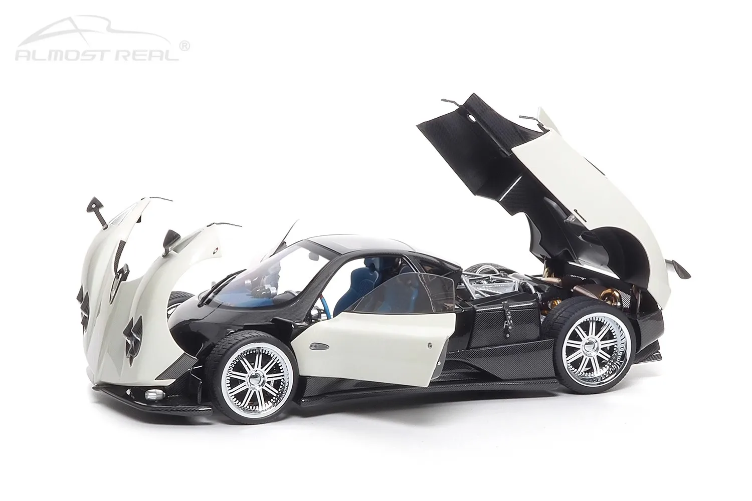 almost real car model 1/18 pagani Zonda Cinque alloy cars model room ornament sports car limited collection car gift for boy