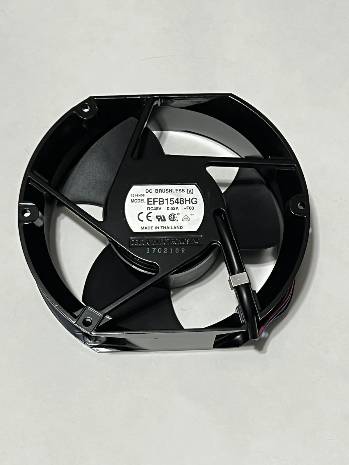 

FOR Delta DC Brushless EFB1548HG DC48V 53A -F00 Aluminum Frame Cooling Axial Fan