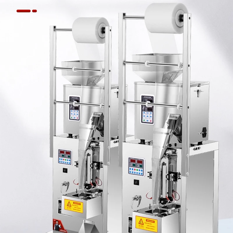 Fully‑Automatic All‑In‑One Weighing & Quantitative Packaging Machine for Grains, Medicinal Materials Plastic Granules and Powder