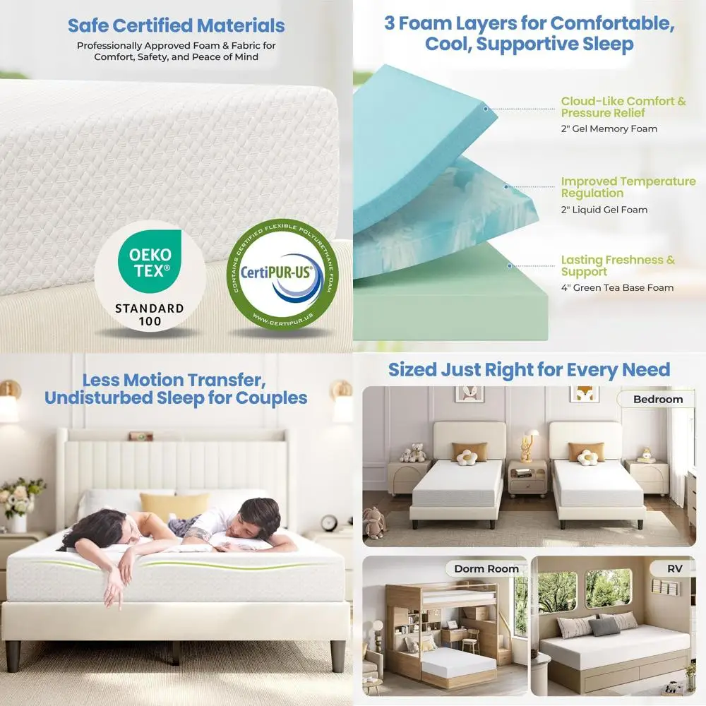 #10 Compare Memory Foam Mattress Before You Buy