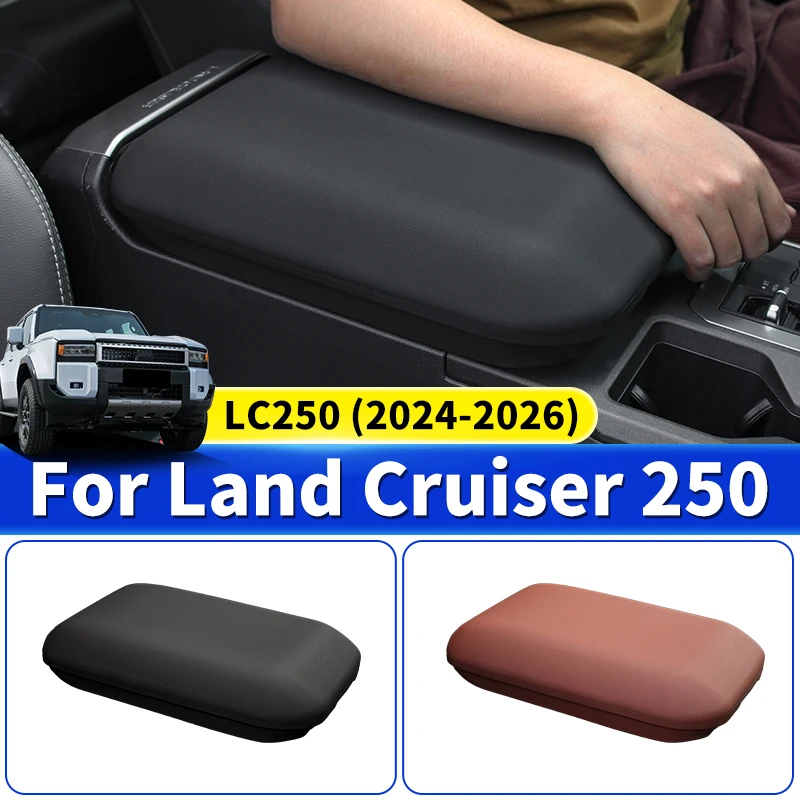 

For Toyota 2024-2026 Land Cruiser Prado 250 LC250 Silicone Armrest Cover Dustproof nti-Scratch Custom Fit Interior Accessories