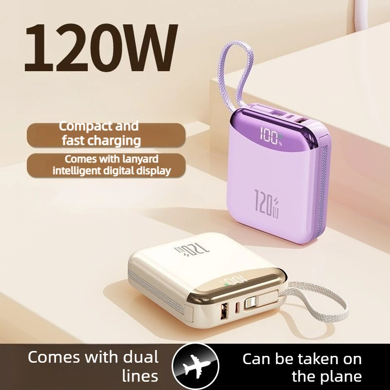 66W 20000mAh Mini Power Bank Fast Charge Powerbank CCC Chine
